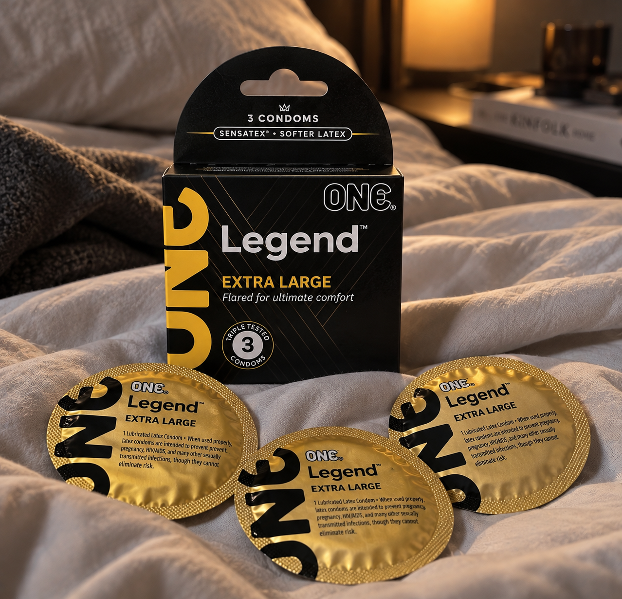 Презервативы ONE Legend XL 3 шт. - фото 2