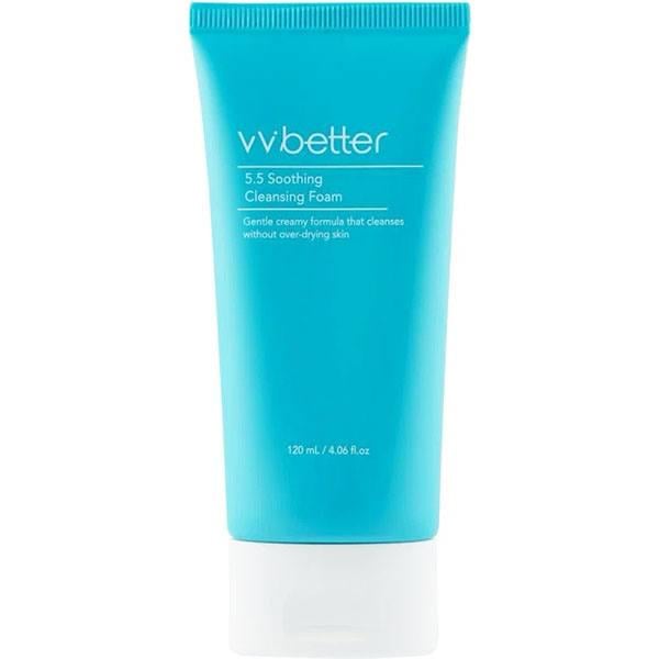 Пенка очищающая для чувствительной кожи лица VVbetter 5.5 Soothing Cleansing Foam 120 мл (1482509)