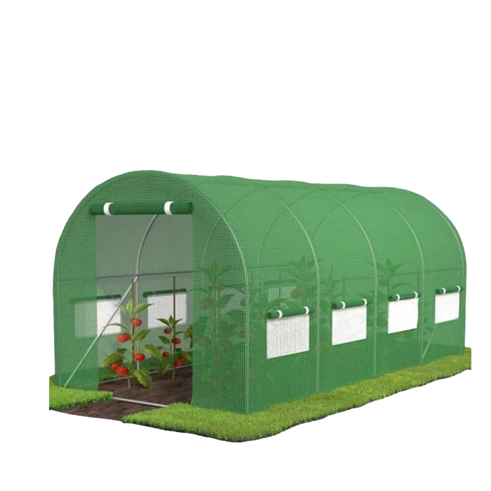 Теплица садовая Bonro с окнами металл/полиэтилен 10 м2 (21-76-42400476)