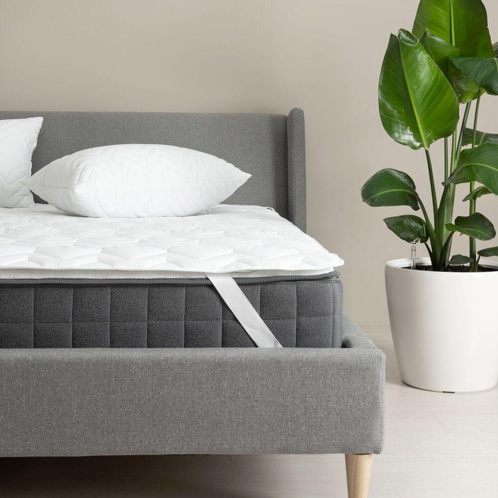 Наматрасник защитный IDEIA NORDIC 150 г/м2 с эластичными лентами по углам антиаллергенный 160х200 см Белый (22502)