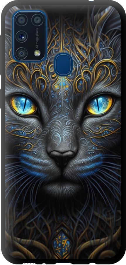 Чехол на Samsung Galaxy M31 M315F Кошка (5548b-1907-42517)
