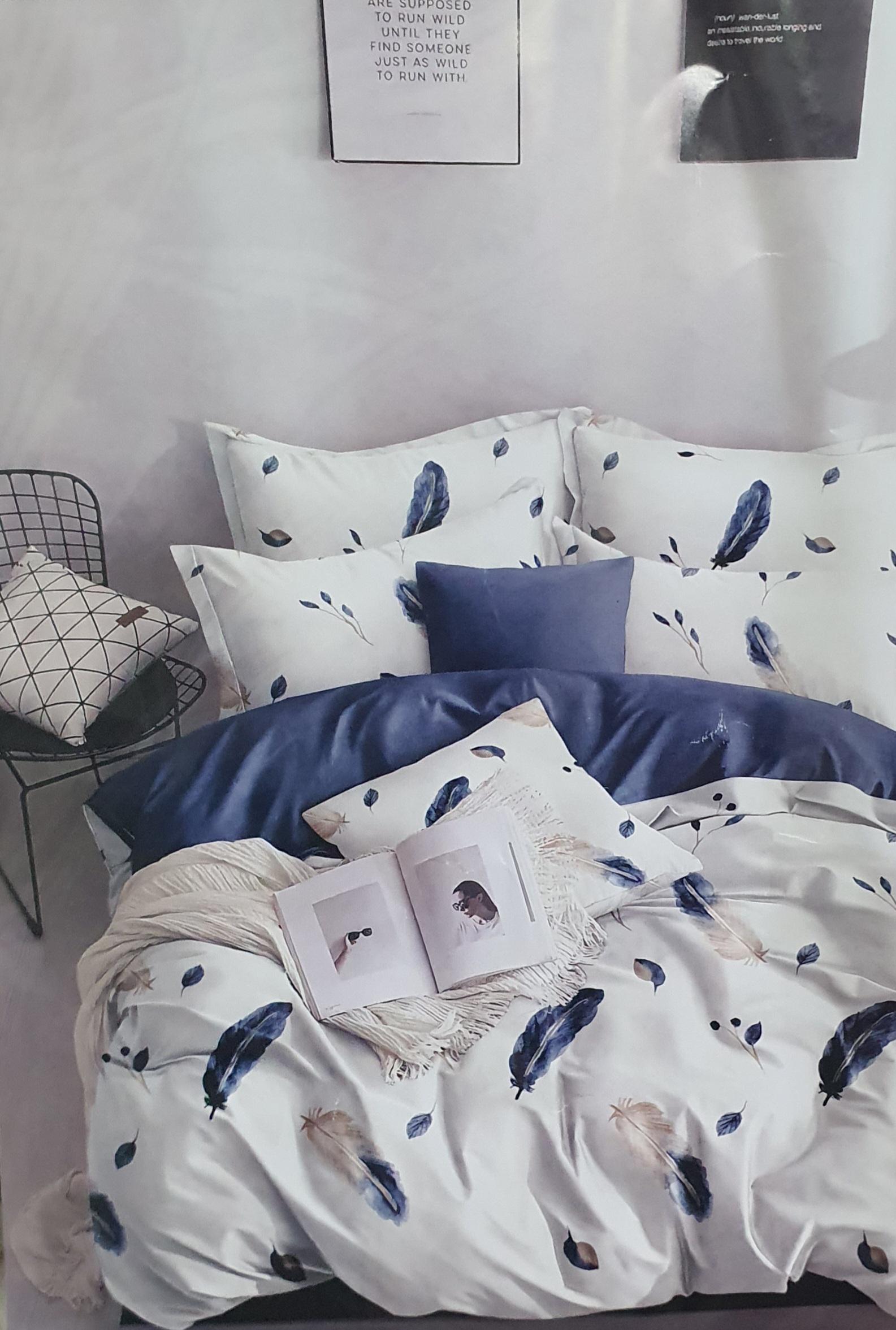 Комплект постельного белья с одеялом евро (700604)