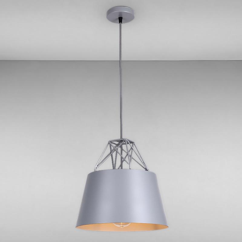 Люстра подвесная лофт Light House LS-15360 на одну лампу Серый