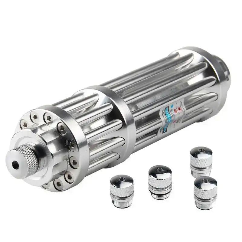 Лазерная указка Laser B017 с 3 насадками и регулируемой фокусировкой (opt-103350)