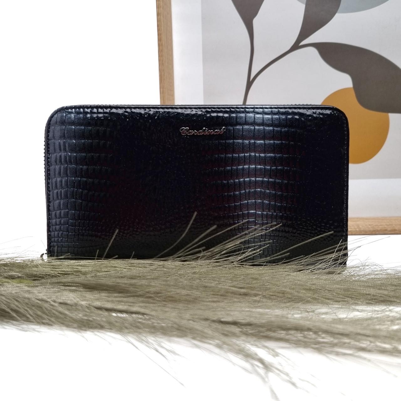Гаманець великий жіночий Cardinal шкіра Чорний (2663-G)