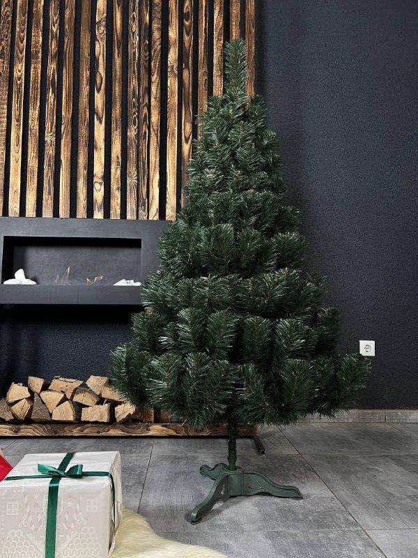 Штучна ялинка Монтана з пластиковою підставкою 1,5 м Зелений (YNK081300) - фото 1