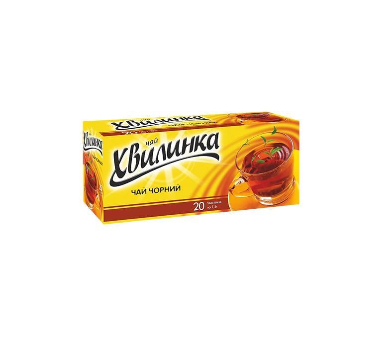 Чай черный Минутка 20 пакетиков (13301)