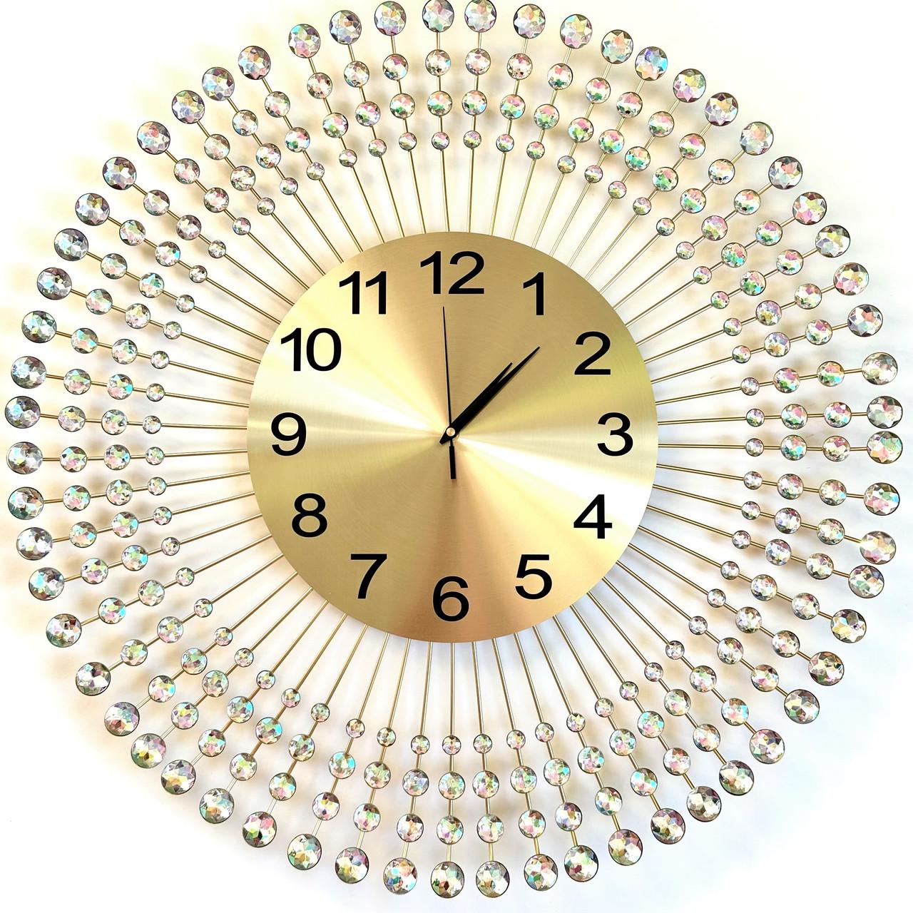 Годинник настінний NC Коло G 70 cм Золотистий (2726143764)