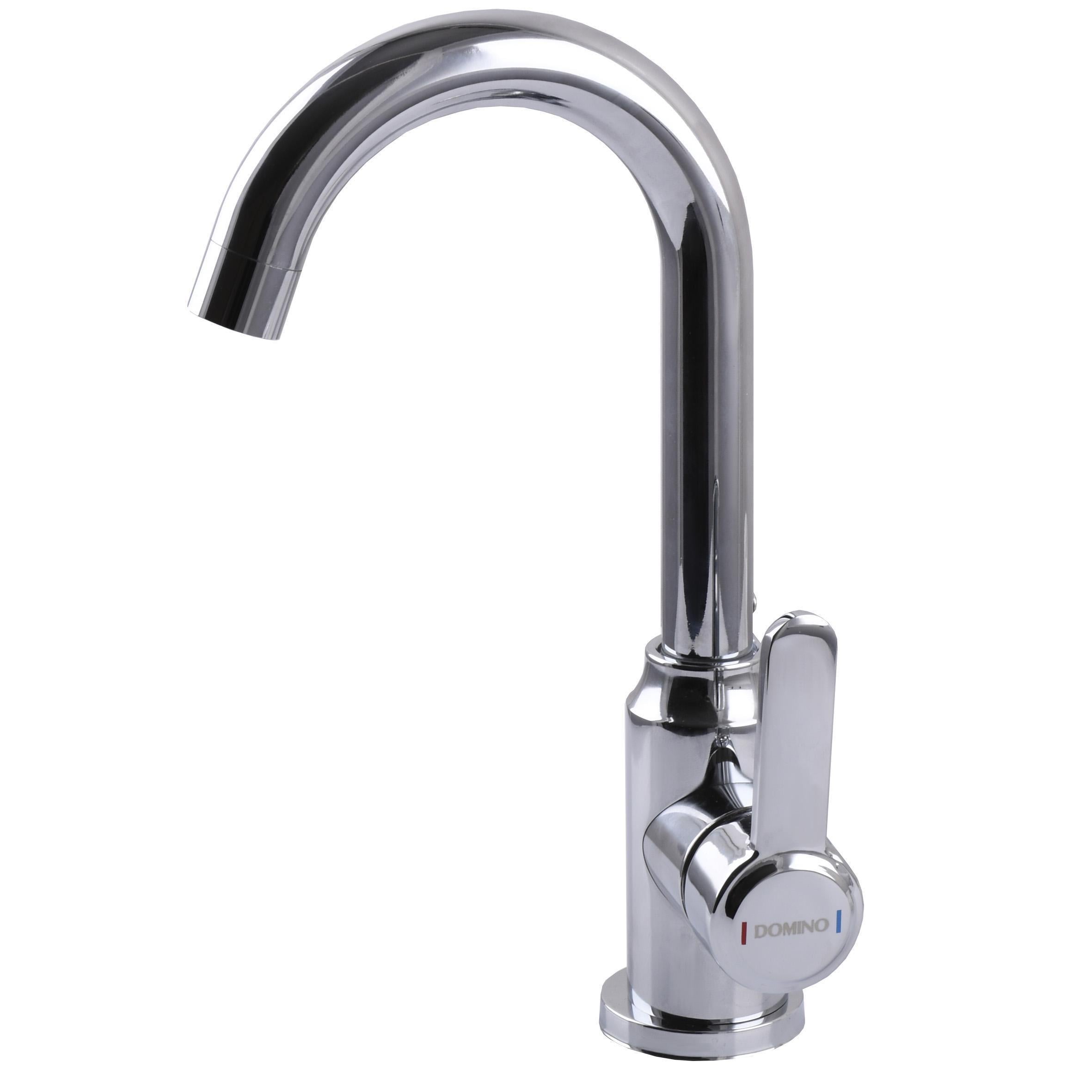Смеситель для умывальника DOMINO ELLIPSE DCC-101S Хром (24467)