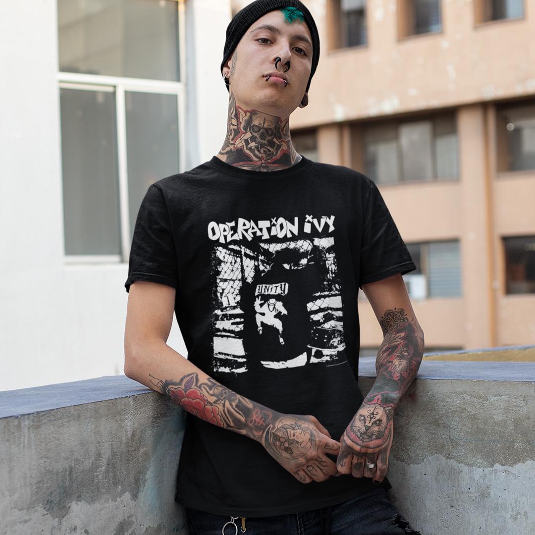Футболка унисекс Operation Ivy Unity S Черный (0000015628)