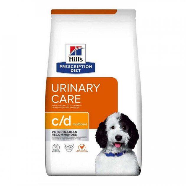 Корм сухой Hill's Prescription Diet Canine C/D для лечения мочекаменной болезни у собак 12 кг (052742917603)