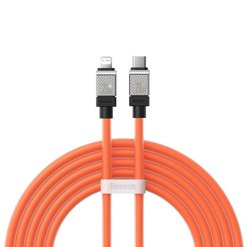 Кабель для швидкого заряджання телефону Baseus CoolPlay Series Type-C to Lightning 20W 2m Cable Orange