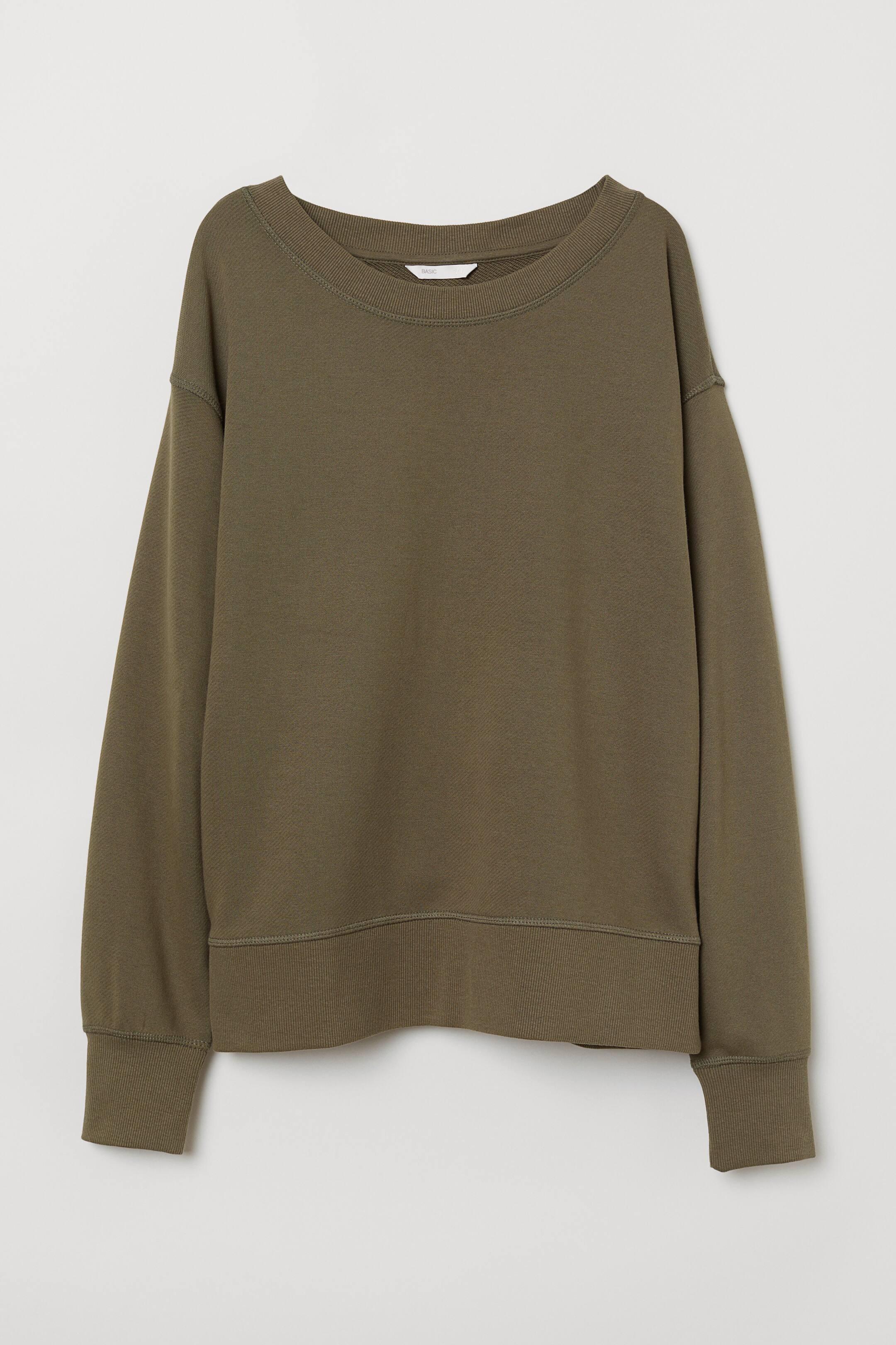 Свитшот H&M 669215П XS Хаки
