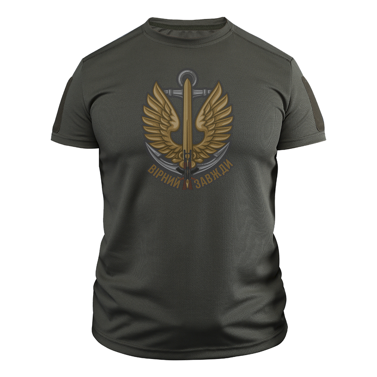 Футболка військова CoolMax Морська піхота S Оливковий (TS-C-43-S)