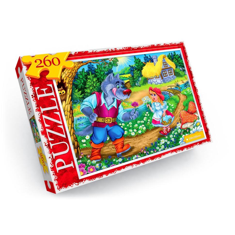 Пазлы детские Danko Toys Красная Шапочка 260 эл. (IP-177-P-279)