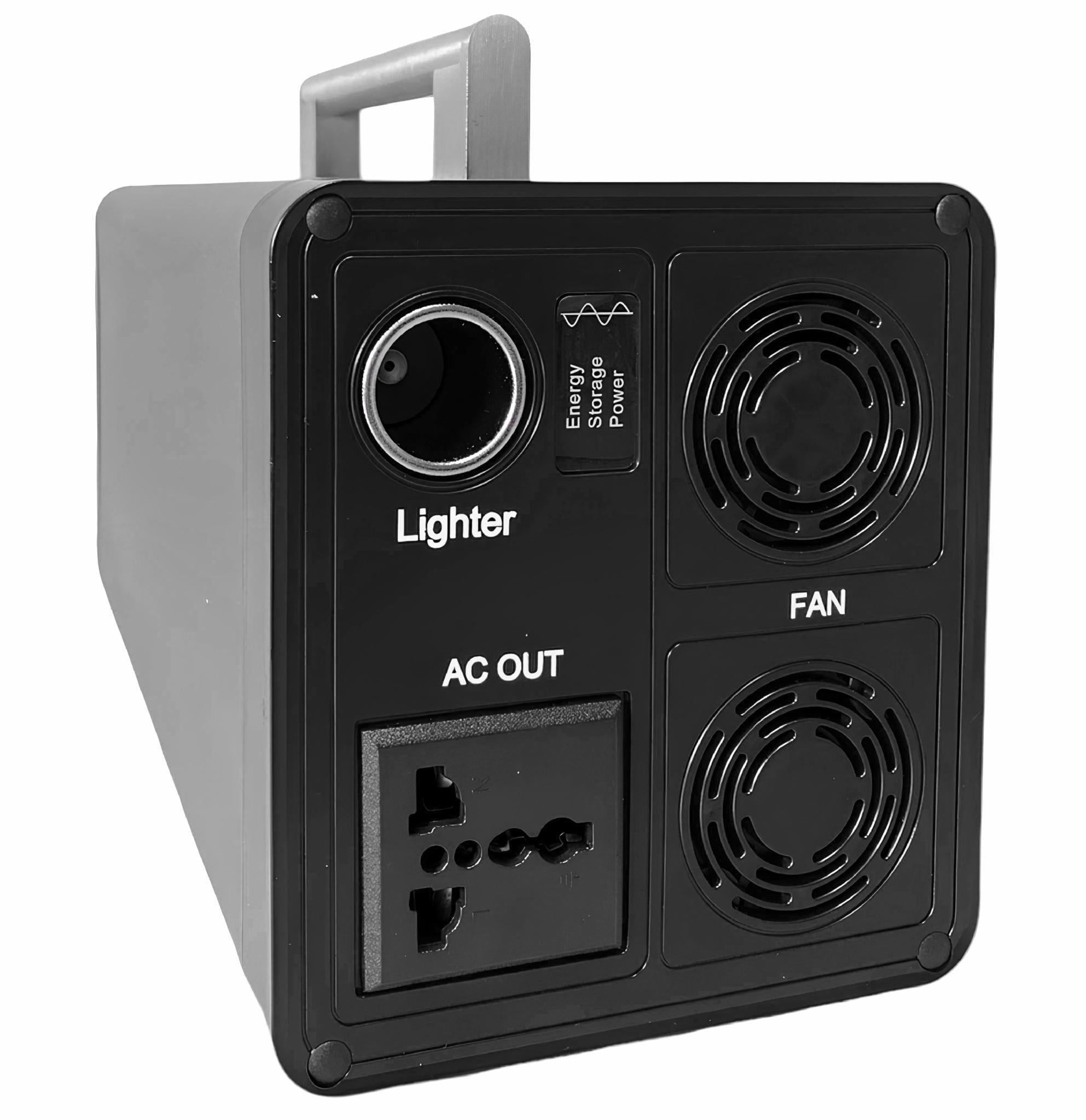 Зарядна станція LSDC 600W із сонячною панеллю 100W та розеткою 220V Lifepo4