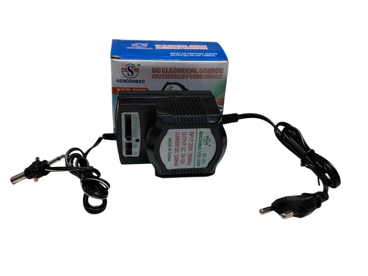 Блок живлення трансформаторний UKC NENGSHIBAO NSB-2008 3–12 В 1200 мА (2603722754)