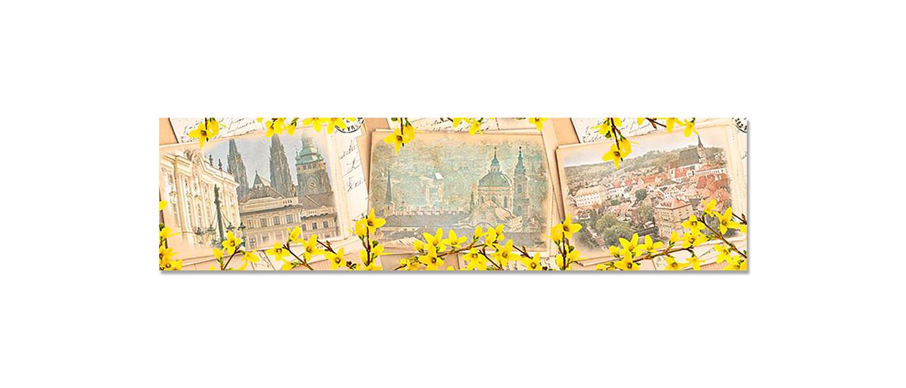 Наклейка виниловая на кухню Zatarga Солнечный Город 650х2500 мм (1271805760)