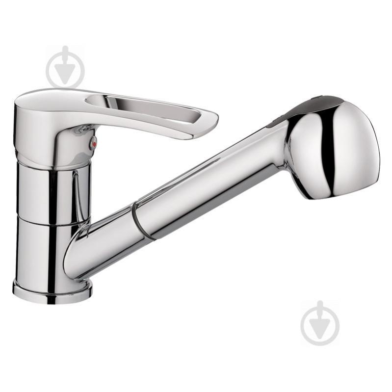 Смеситель для кухни Haiba HANSBERG 014 c выдвижной лейкой (HB0208) Смеситель для кухни Haiba HANSBERG 014 c выдвижной лейкой (HB0208)