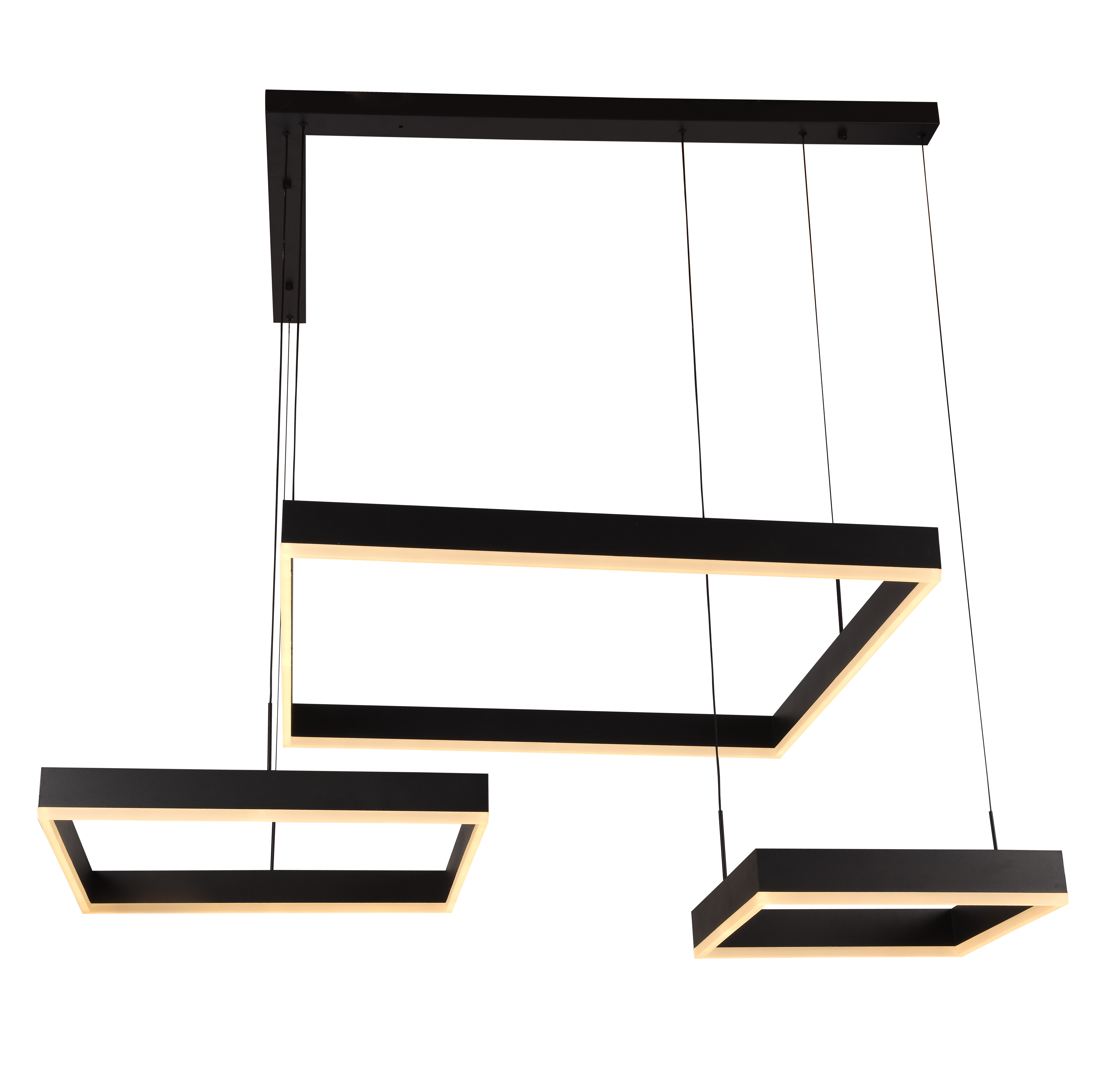 Люстра светодиодная Valeso подвесная (V QQD3074 BK)