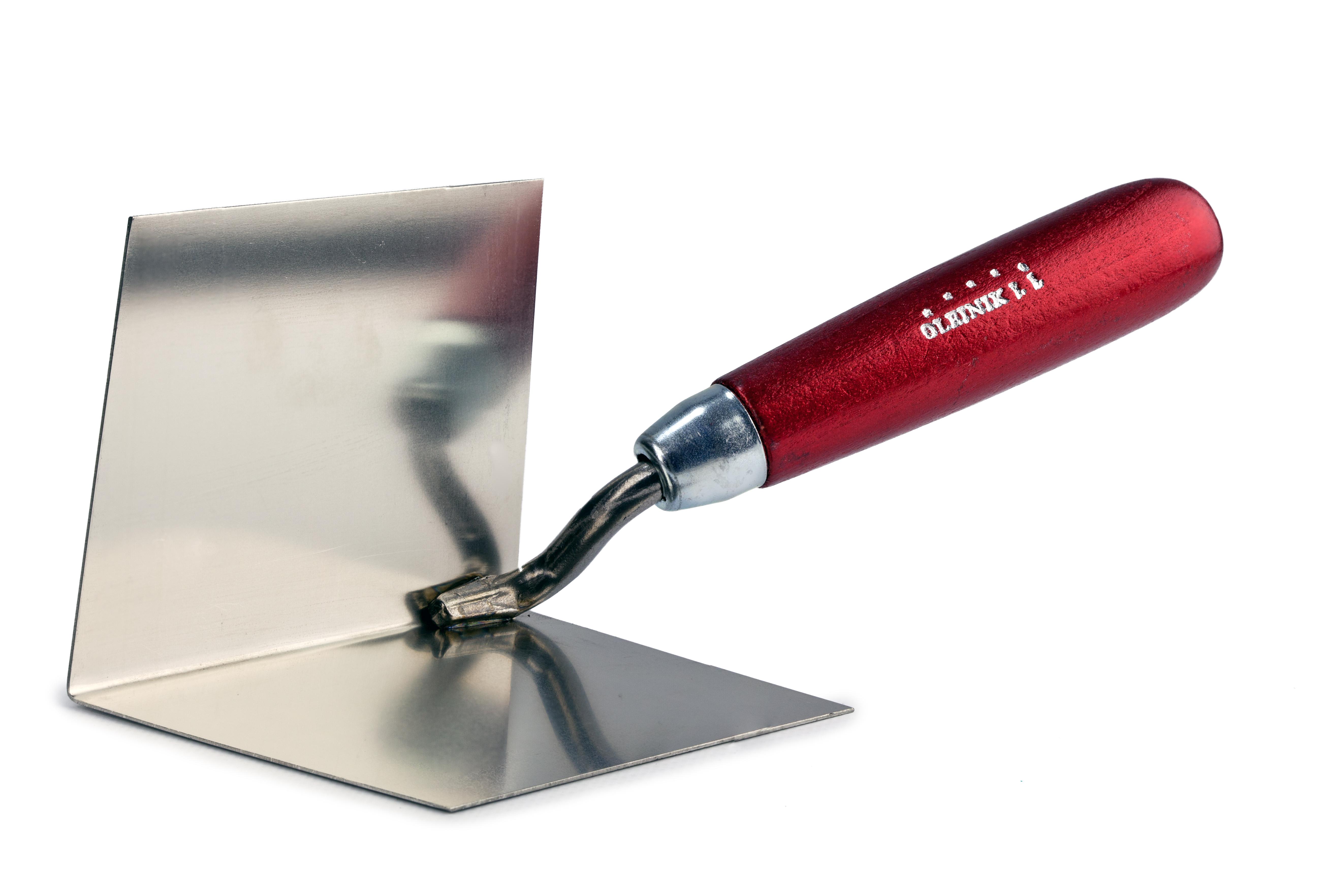 Мастерок угловой Olejnik для внутренних углов 75х110 мм (122507)