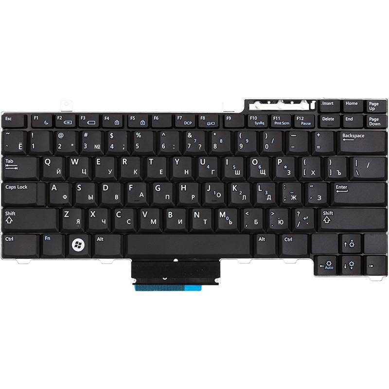 Клавіатура Power для ноутбука DELL Latitude E5400 чорний фрейм Чорний