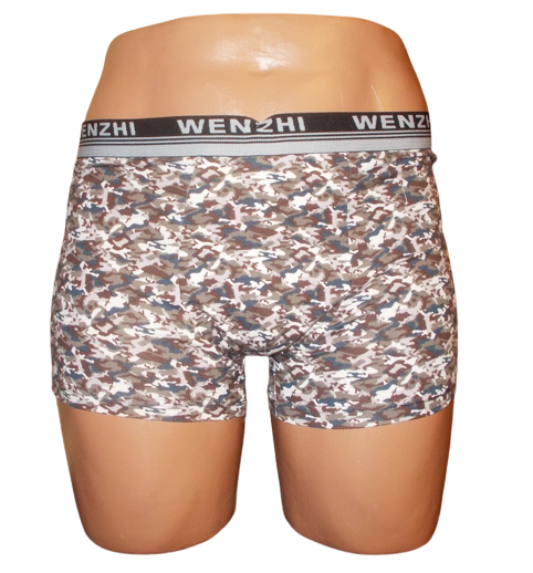 Боксеры мужские камуфляж Wenzhi 3501 XL Коричневый