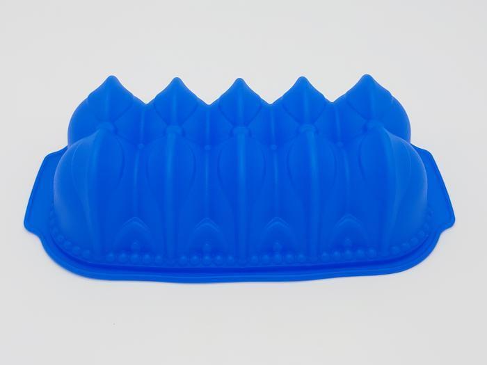 Форма кондитерская для выпечки пирога Мишка силиконовая 27x17,5x7 см (11332) - фото 2