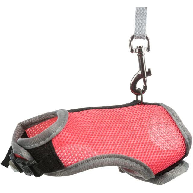 Шлея-жилетка Trixie мягкий с поводком для морских свинок 25 см (TX-61512)