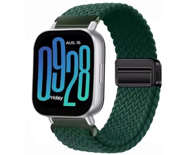 Ремешок Textile Elastic для смарт-часов Amazfit Active/Active 2 20 мм Темно-зеленый (50839) Ремешок Textile Elastic для смарт-часов Amazfit Active/Active 2 20 мм Темно-зеленый (50839)