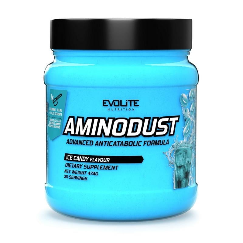 Комплексні амінокислоти Evolite Nutrition Amino Dust 474 г Чорна смородина (22181-01)