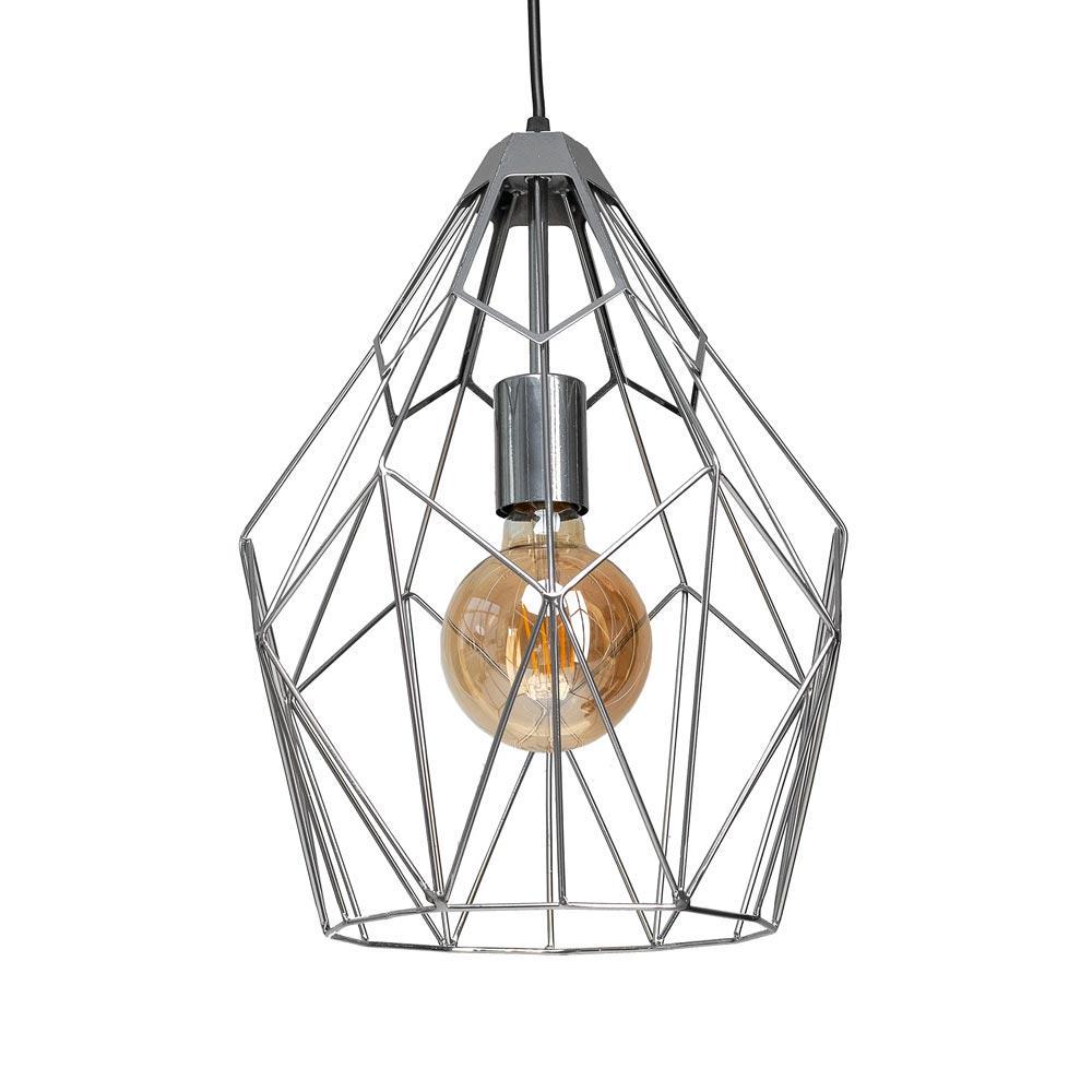 Люстра подвесная Atmolight Web P280 SilverL Серебряный глянец