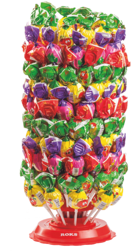 Леденцы Roks Пирамида елка XL 19 г 120 шт. (680)