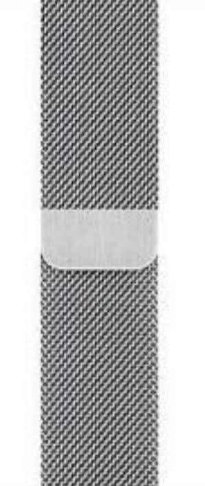 Браслет для смарт-годинників метал та рамка для Apple Watch 42 мм Silver (000019460) Браслет для смарт-годинників метал та рамка для Apple Watch 42 мм Silver (000019460)