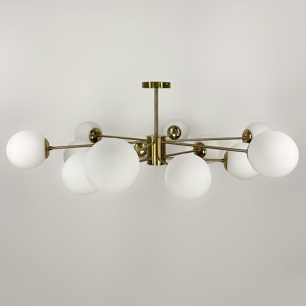 Люстра стельова Right Selection на 12 плафонів (CD 111/12 AB) - фото 8 Люстра стельова Right Selection на 12 плафонів (CD 111/12 AB) - фото 8