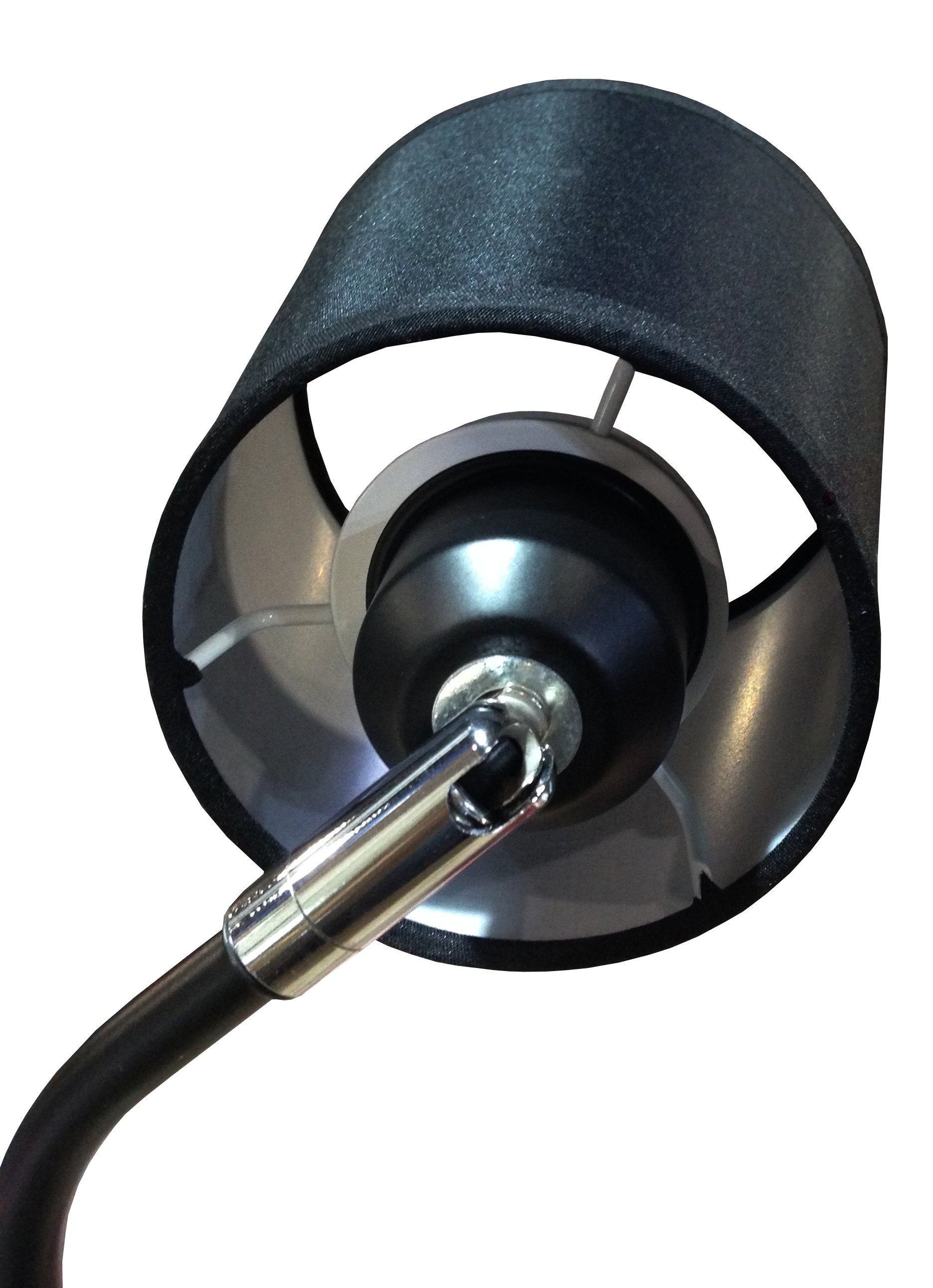 Настольная лампа ALBERTO BLACK Italian Natural Series 60W E27 Lumano Черный - фото 3