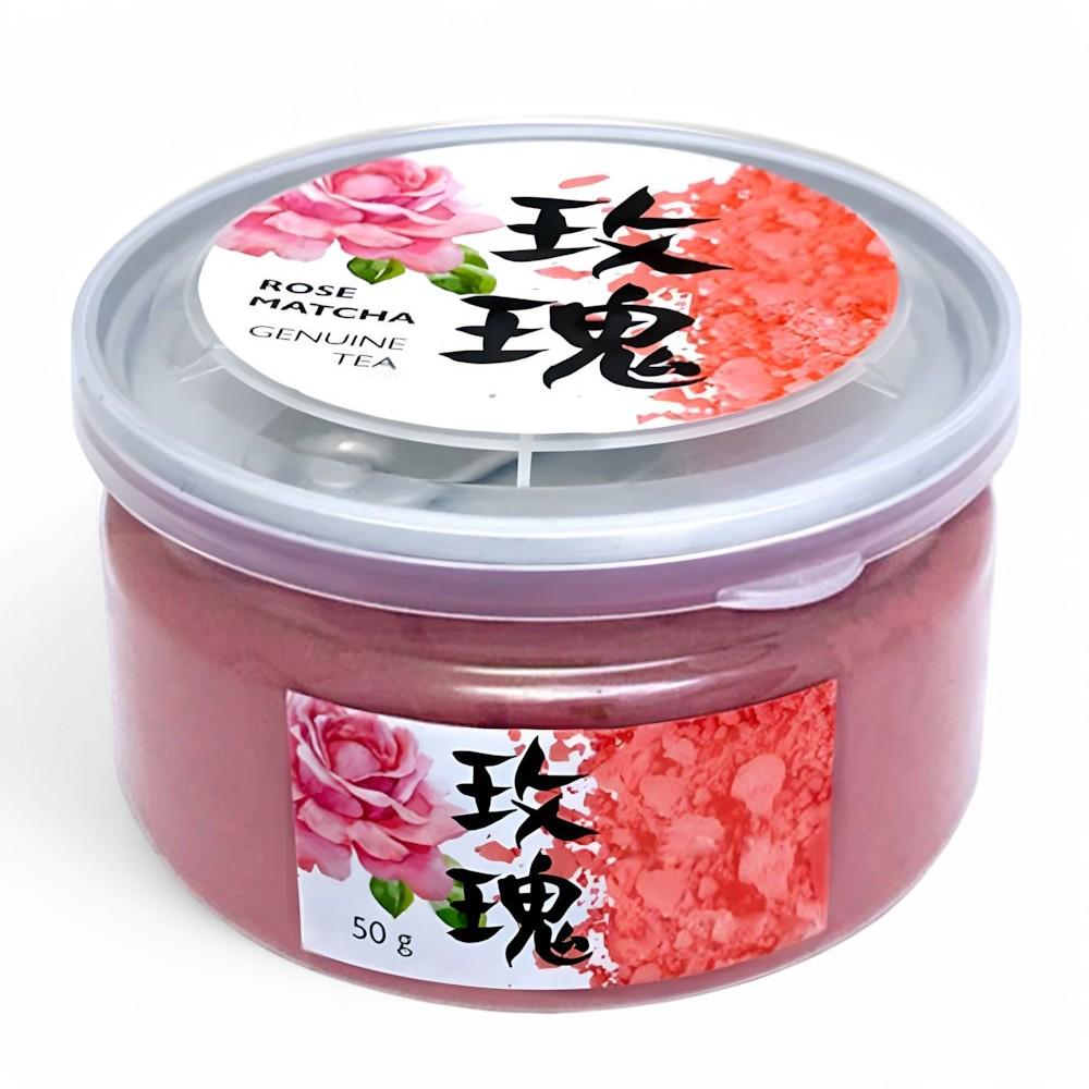 Матча розовая из лепестков розы 50 г (TEA123)