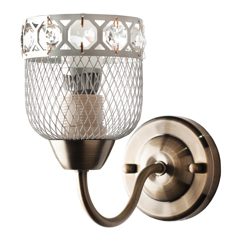 Бра Brille BKL-583W/1 E27 AB (26-640)