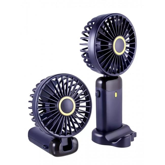 Міні-вентилятор ручний YH2 з дисплеєм на акумуляторі Фіолетовий (ML-04207) - фото 2 Міні-вентилятор ручний YH2 з дисплеєм на акумуляторі Фіолетовий (ML-04207) - фото 2