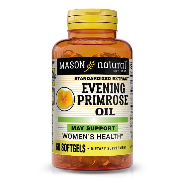 Олія вечірньої примули Mason Natural Evening Primrose Oil 60 капс. (000021100)