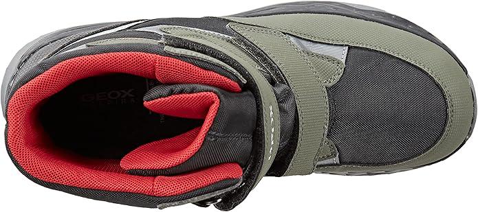 Ботинки зимние Geox Sentiero р. 38 Dark Green/Red (20070405) - фото 4