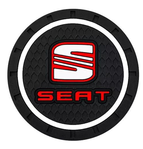 Коврики антискользящие SEAT в подстаканники 2 шт. (1605072841)