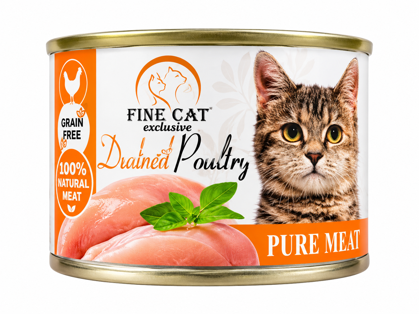 Корм вологий для котів Fine Cat з птицею 200 г (7833)