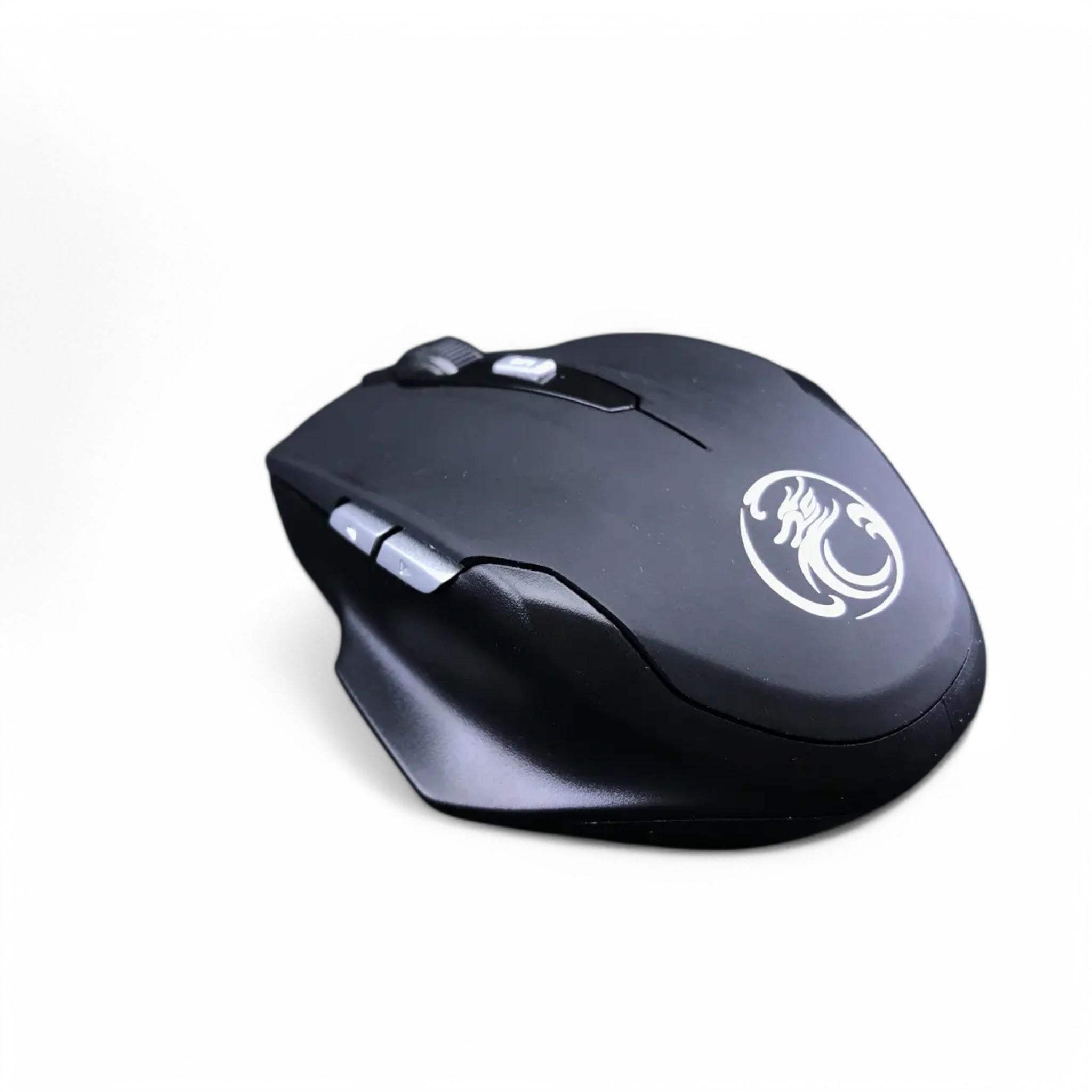 Мышь компьютерная iMice E-1900 беспроводная бесшумная 1600 DPI Black (B_E1900Black )