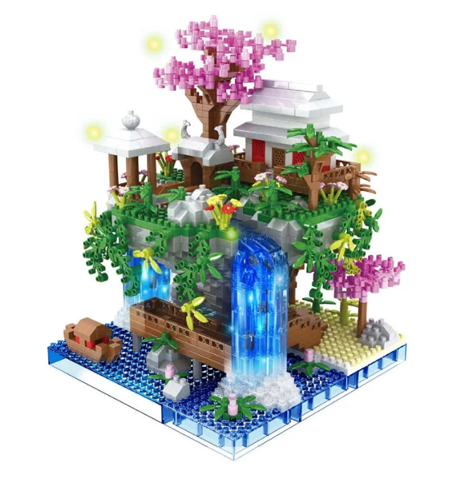 Конструктор 3D Японский городок 1435 дет. (28523751)