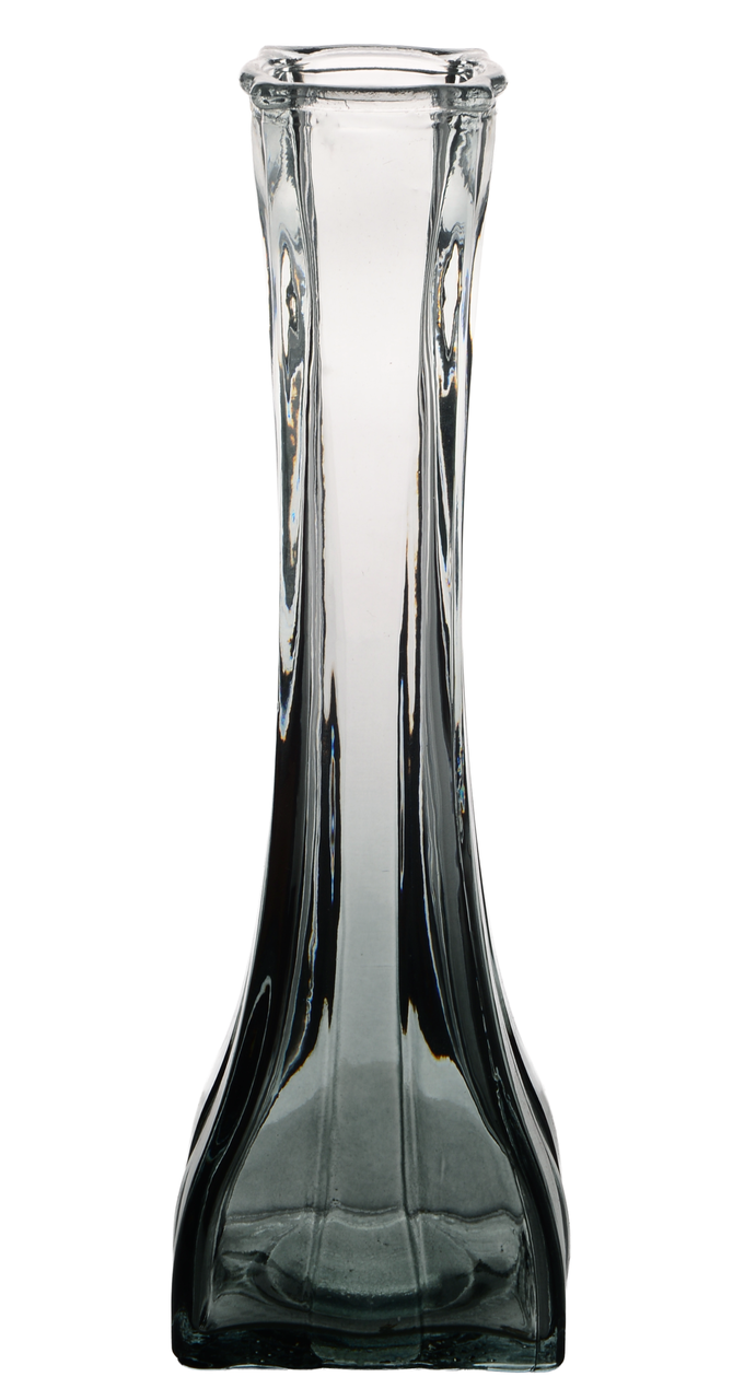 Ваза для цветов VIVA LILY стеклянная 20,5 см Серый (A060168) - фото 2