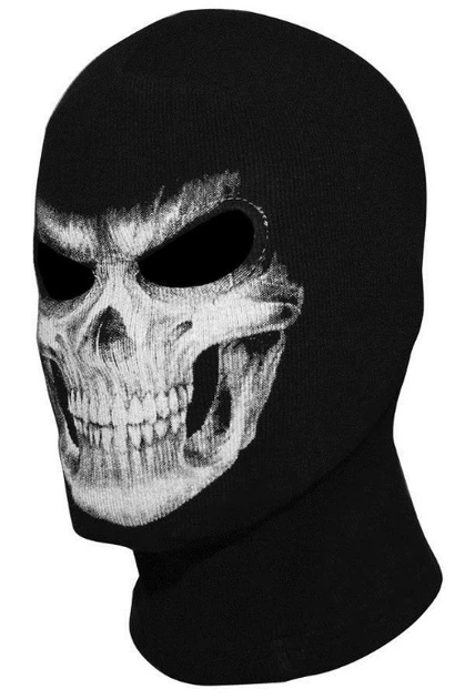Балаклава з черепом Call of Duty Похмурий Жнець Чорний (575483965-5) - фото 2 Балаклава з черепом Call of Duty Похмурий Жнець Чорний (575483965-5) - фото 2
