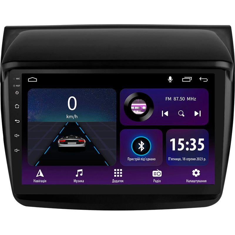 Штатная магнитола Sigma E9232 2/32 GB для Mitsubishi Pajero Sport 2 L200 Triton 2008-2016 г. 9" (AR-82911)