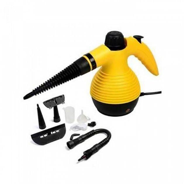 Пароочиститель универсальный Steam Cleaner T-005 Желтый - фото 4