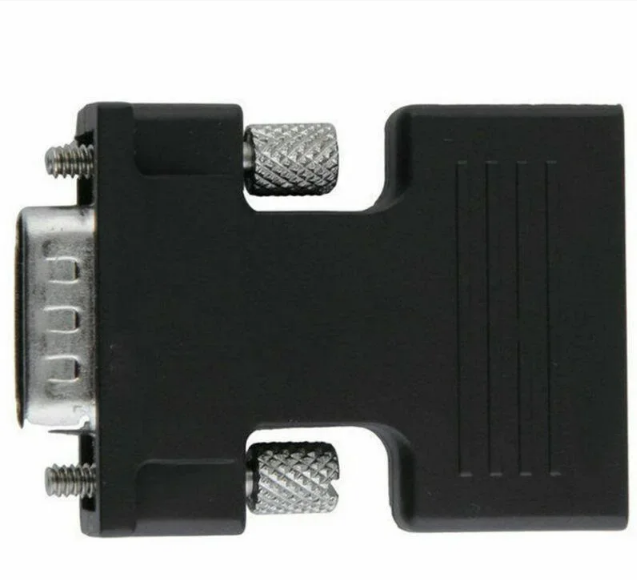 Переходник UKC HDMI - VGA OUT со звуком black - фото 2